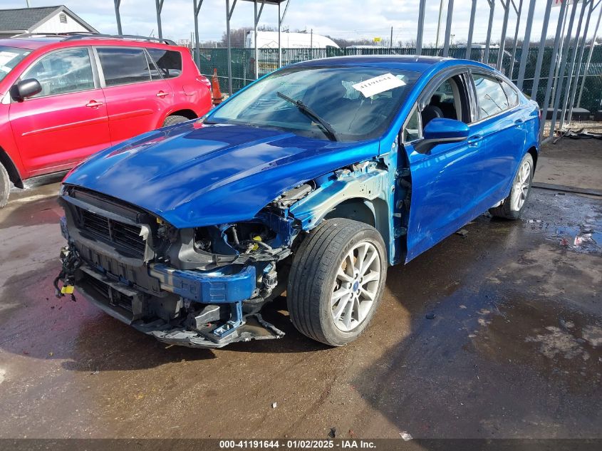 VIN 3FA6P0H70HR245048 2017 Ford Fusion, SE no.2