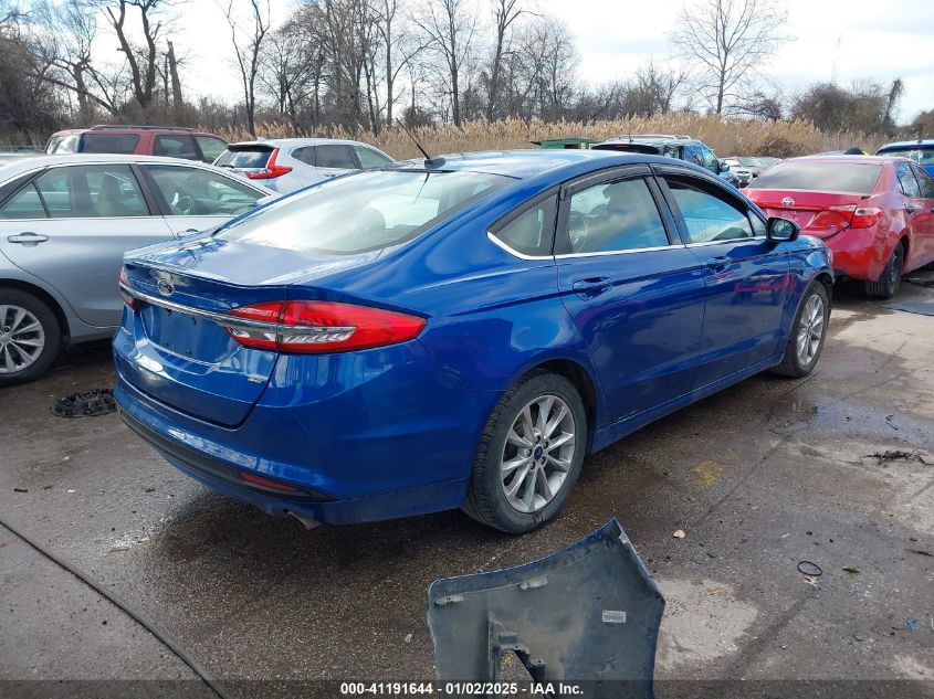 VIN 3FA6P0H70HR245048 2017 Ford Fusion, SE no.4