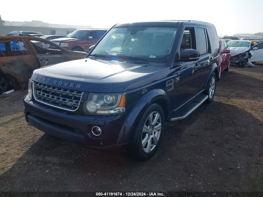 VIN SALAG2V6XGA787870 2016 LAND ROVER LR4 no.2