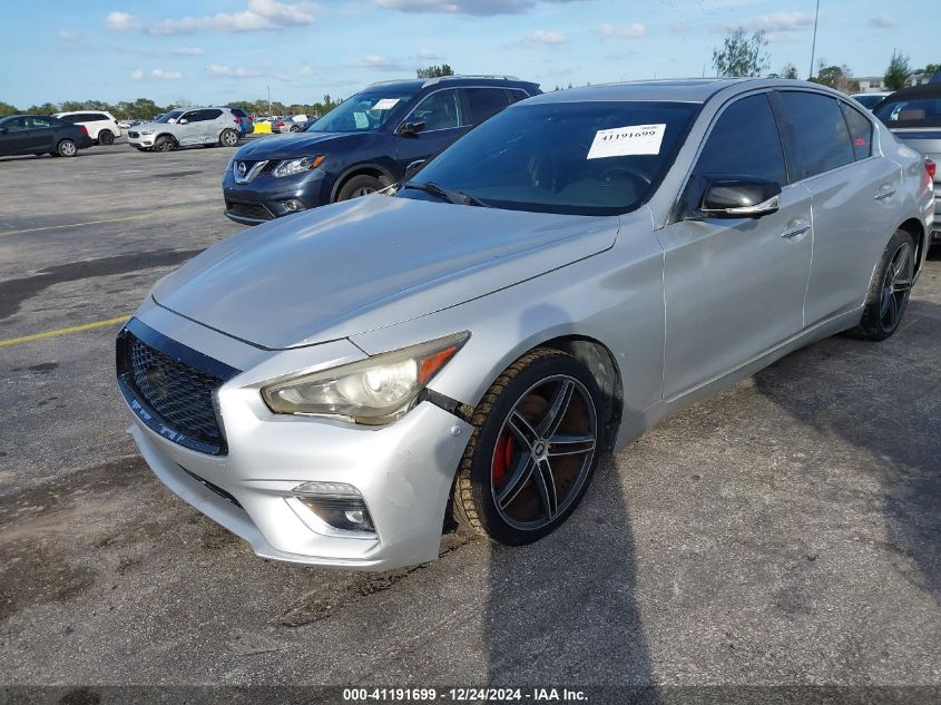 VIN JN1EV7AP1KM510383 2019 Infiniti Q50, 3.0T Luxe no.6