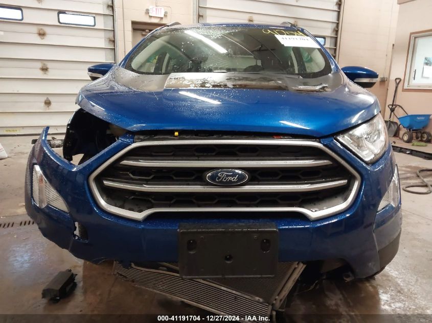 2022 Ford Ecosport Se VIN: MAJ6S3GL0NC466450 Lot: 41191704