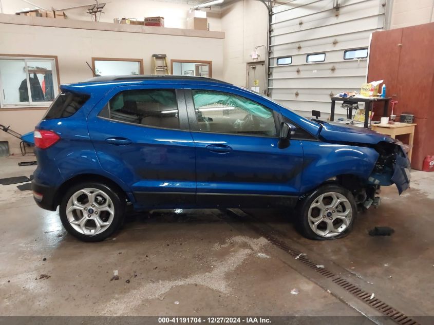 2022 Ford Ecosport Se VIN: MAJ6S3GL0NC466450 Lot: 41191704