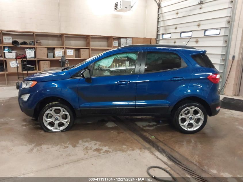 2022 Ford Ecosport Se VIN: MAJ6S3GL0NC466450 Lot: 41191704