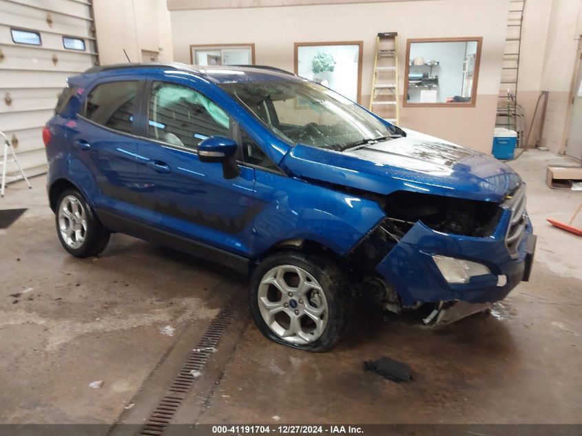 VIN MAJ6S3GL0NC466450 2022 FORD ECOSPORT no.1