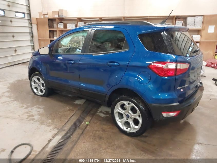 VIN MAJ6S3GL0NC466450 2022 FORD ECOSPORT no.3