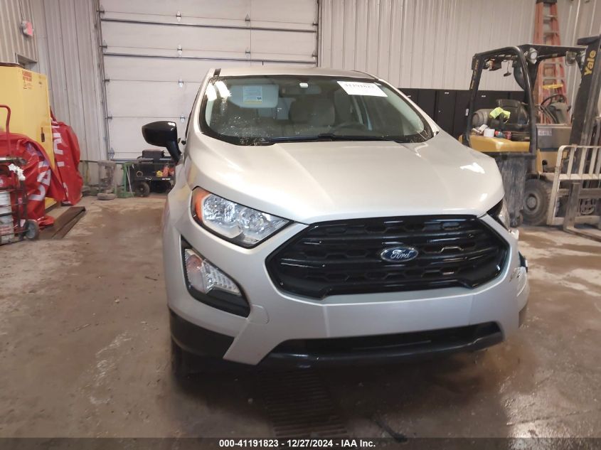 2020 Ford Ecosport S VIN: MAJ3S2FE8LC379019 Lot: 41191823