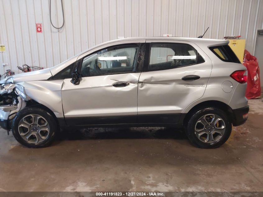 2020 Ford Ecosport S VIN: MAJ3S2FE8LC379019 Lot: 41191823