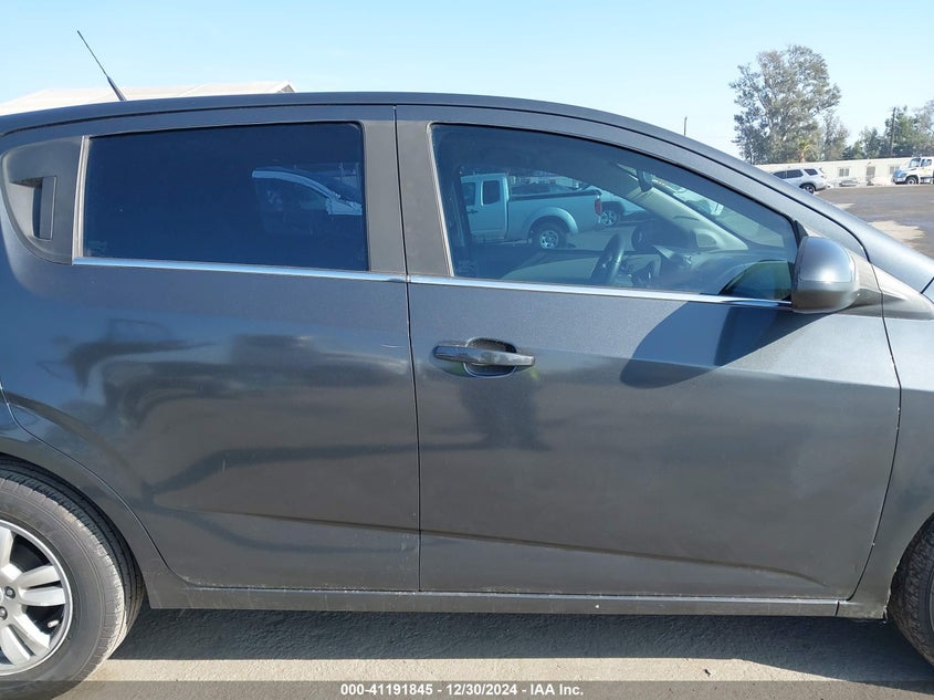 2014 CHEVROLET SONIC VIN: 1G1JC6SG9E4189992