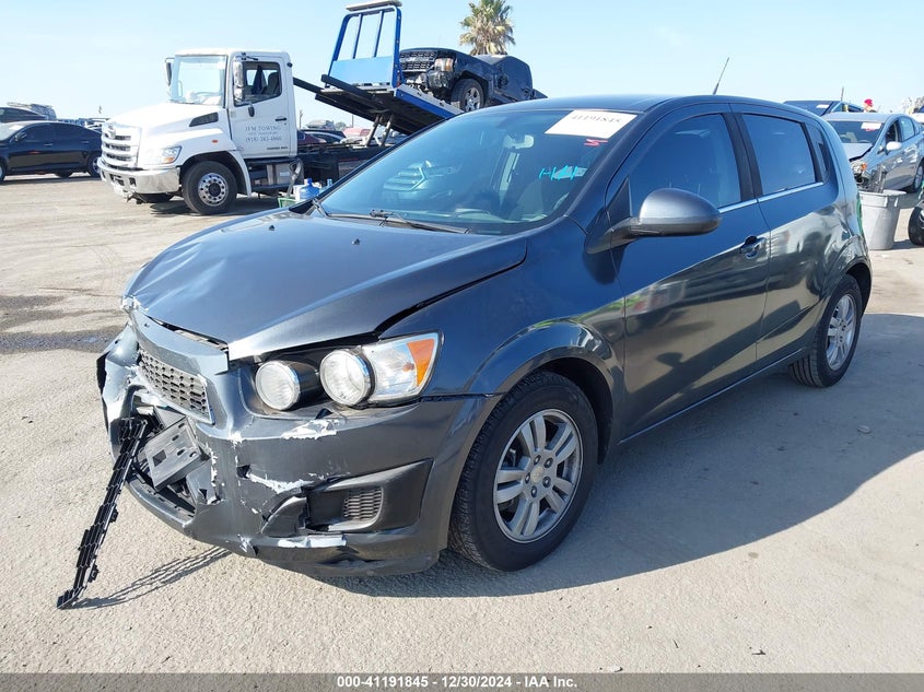2014 CHEVROLET SONIC VIN: 1G1JC6SG9E4189992