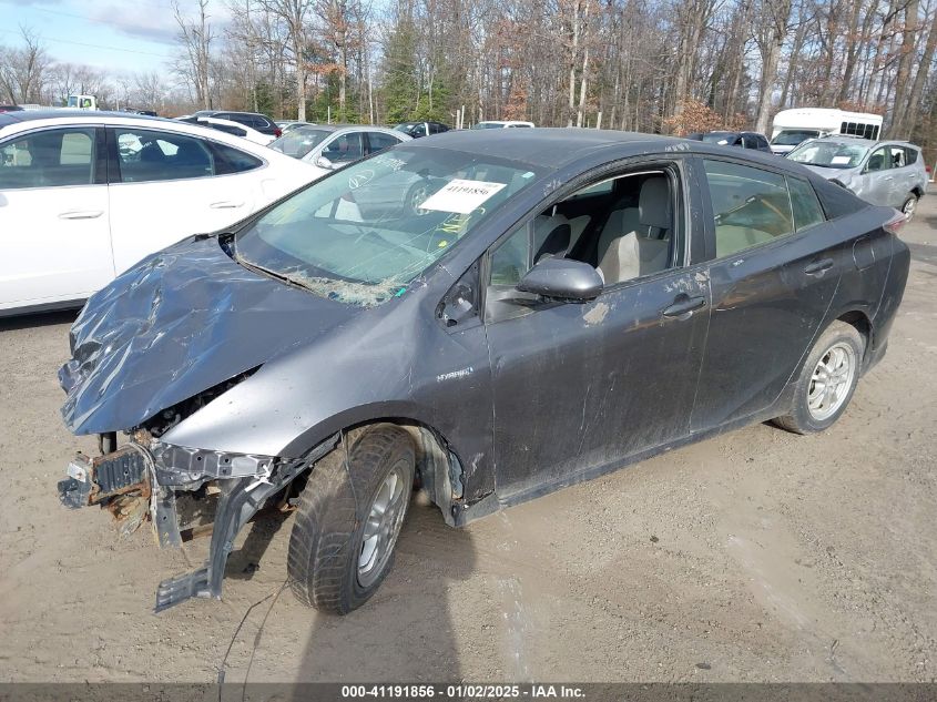 VIN JTDKBRFU8G3004985 2016 TOYOTA PRIUS no.2