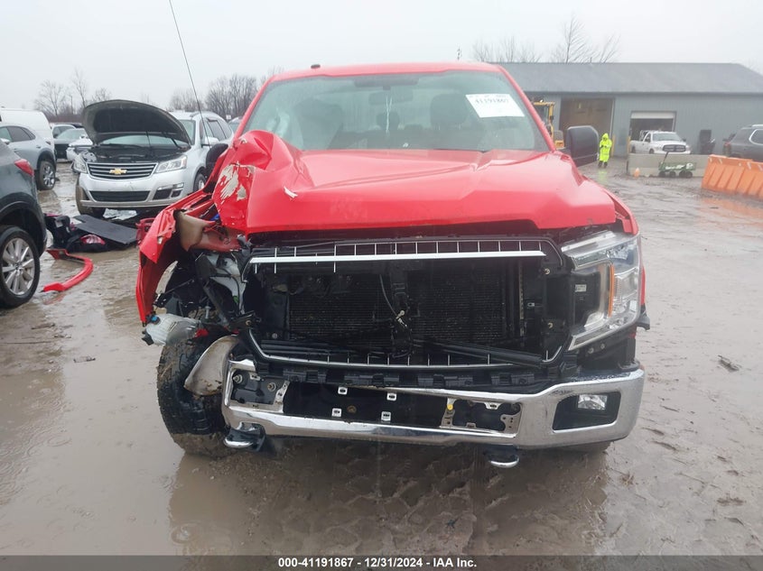 2018 FORD F150 VIN: 1FTFX1E55JFB57179