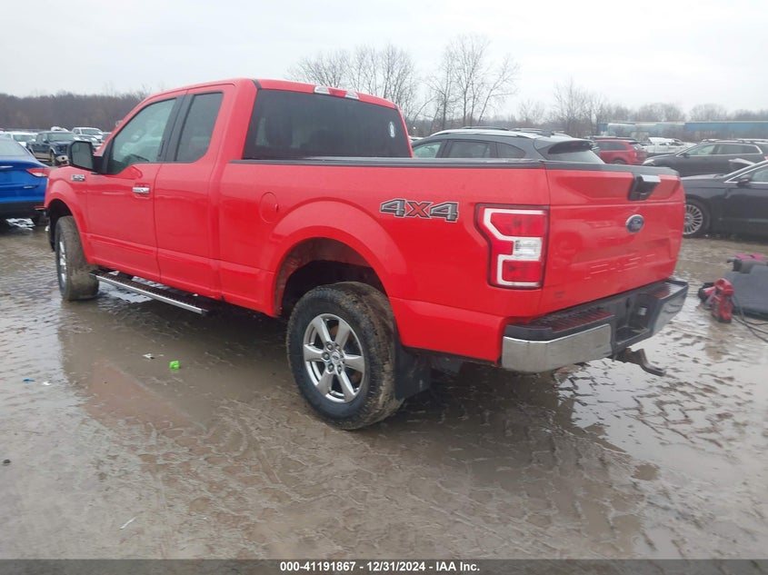 2018 FORD F150 VIN: 1FTFX1E55JFB57179