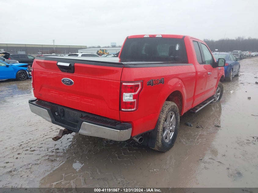 2018 FORD F150 VIN: 1FTFX1E55JFB57179