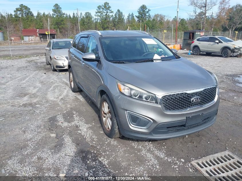 VIN 5XYPGDA50HG191131 2017 KIA Sorento, 3.3L Lx no.1