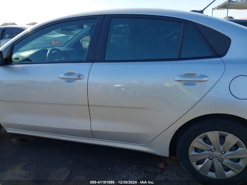 2020 Kia Rio Lx VIN: 3KPA24AD3LE334185 Lot: 41191895