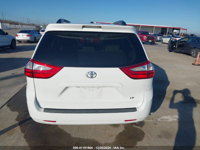 VIN 5TDKK3DC0GS740437 2016 TOYOTA SIENNA no.17