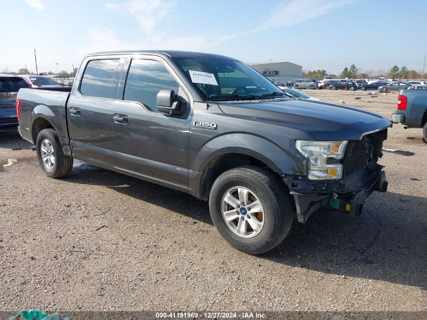 VIN 1FTEW1C81GKD42552 2016 Ford F-150, Xlt no.1