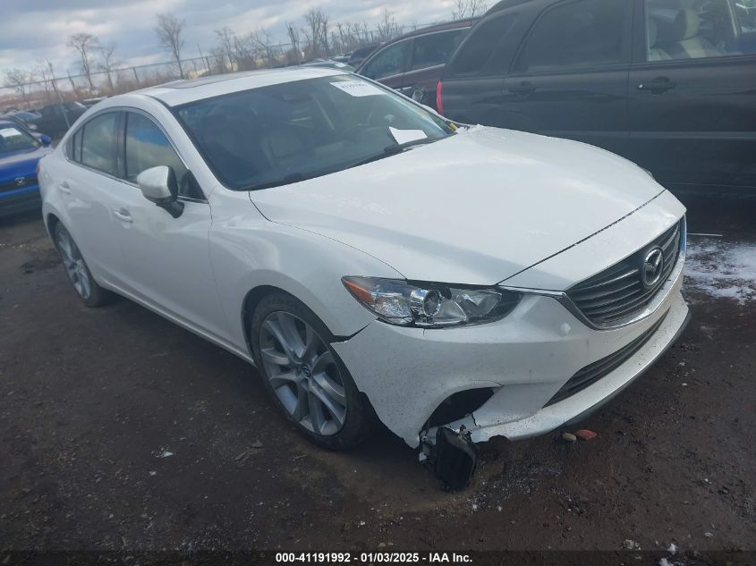 VIN JM1GL1V53H1148424 2017 Mazda 6, Touring no.1