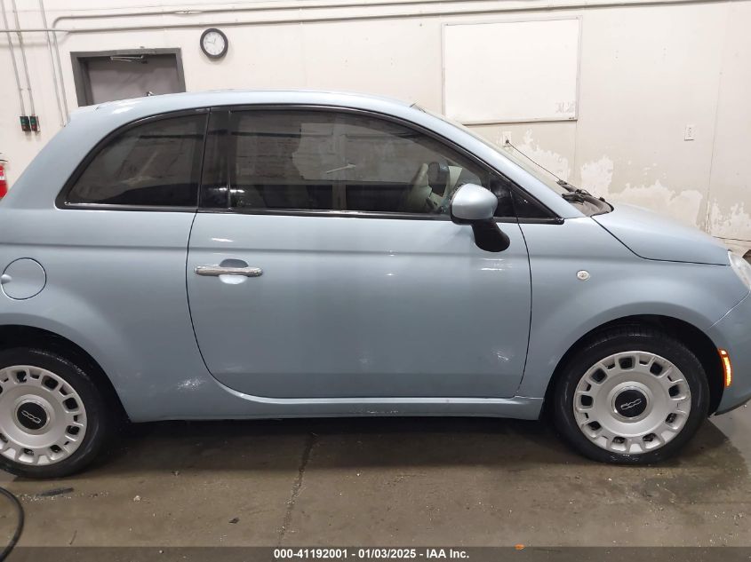 2013 Fiat 500 Pop VIN: 3C3CFFAR4DT743446 Lot: 41192001