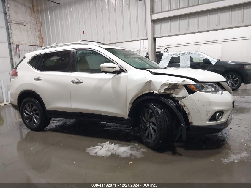 VIN 5N1AT2MV4GC761860 2016 Nissan Rogue, SL no.13