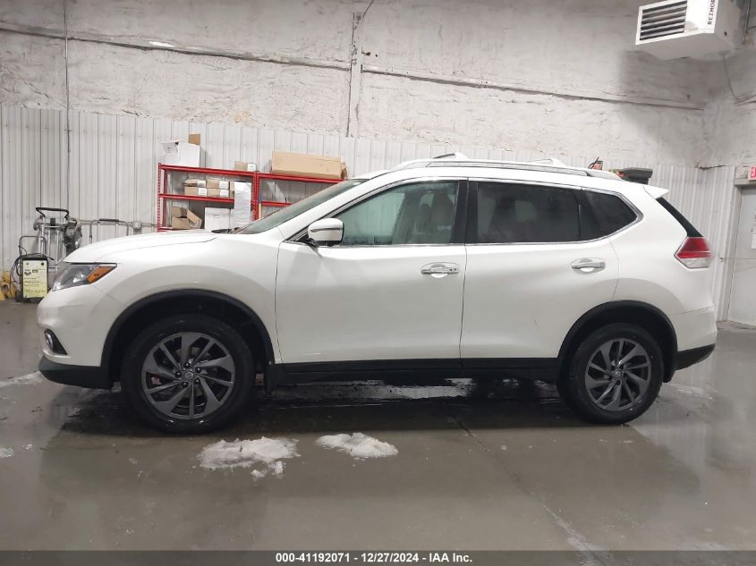 VIN 5N1AT2MV4GC761860 2016 Nissan Rogue, SL no.14