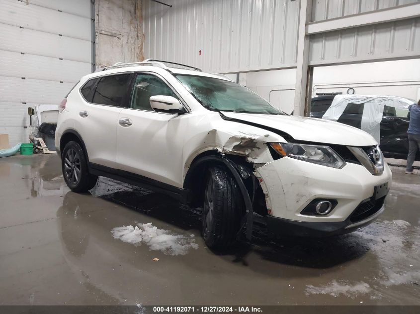 VIN 5N1AT2MV4GC761860 2016 Nissan Rogue, SL no.1