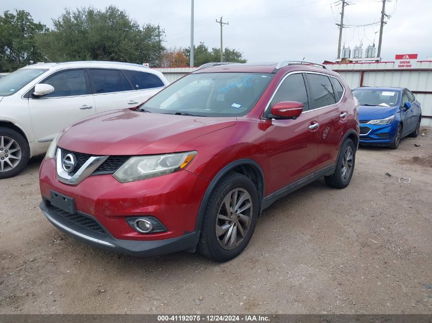 VIN 5N1AT2MT8FC795913 2015 Nissan Rogue, SL no.2