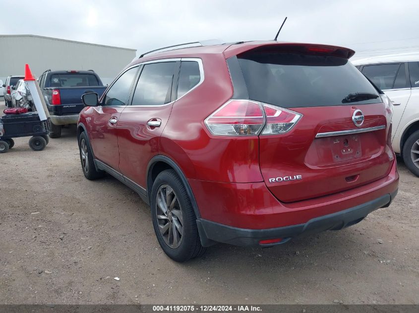 VIN 5N1AT2MT8FC795913 2015 Nissan Rogue, SL no.3