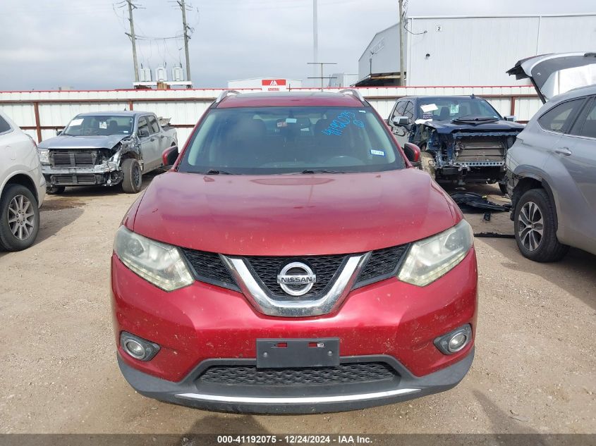 VIN 5N1AT2MT8FC795913 2015 Nissan Rogue, SL no.6