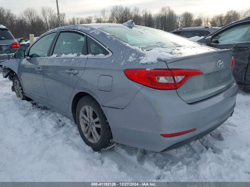 VIN 5NPE24AF2HH455523 2017 HYUNDAI SONATA no.3