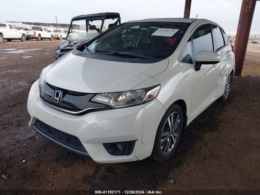 VIN JHMGK5H72GX027174 2016 Honda Fit, EX no.2