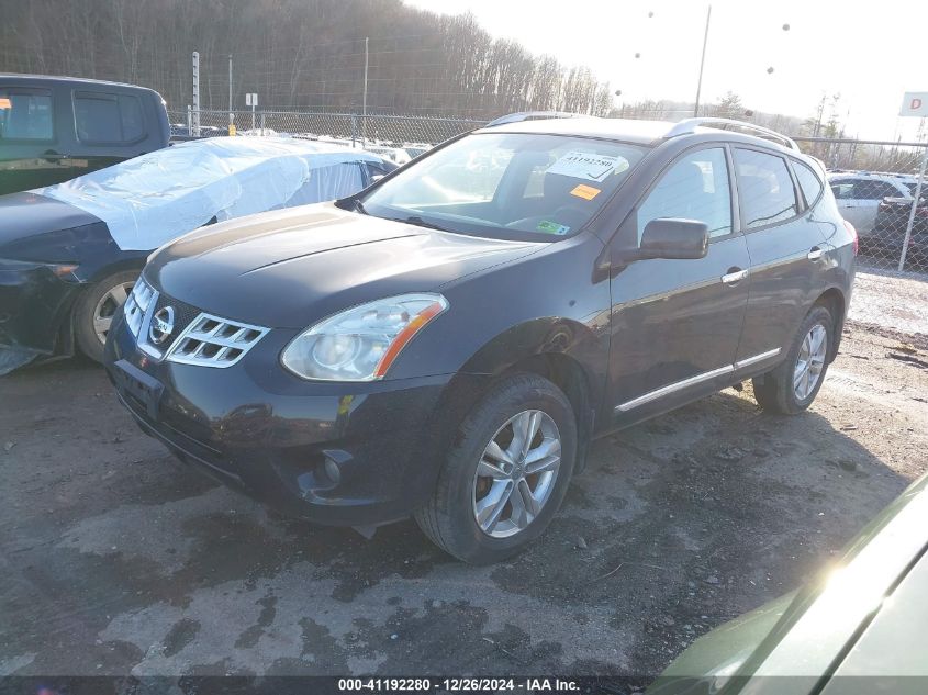 VIN JN8AS5MV7DW122377 2013 Nissan Rogue, SV no.2