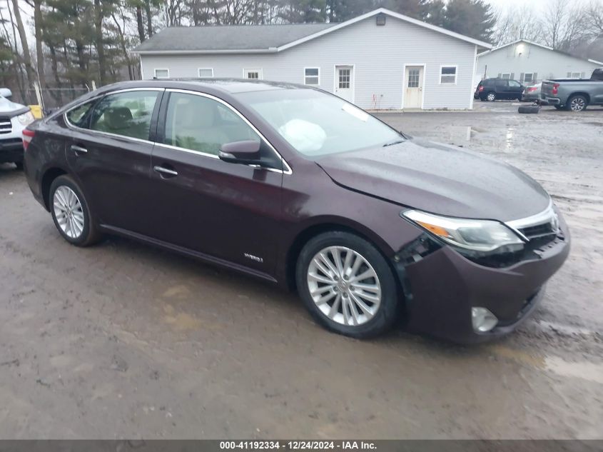 2013 TOYOTA AVALON HYBRID