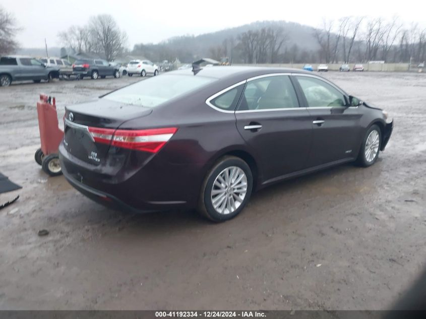 VIN 4T1BD1EB1DU007899 2013 TOYOTA AVALON HYBRID no.4