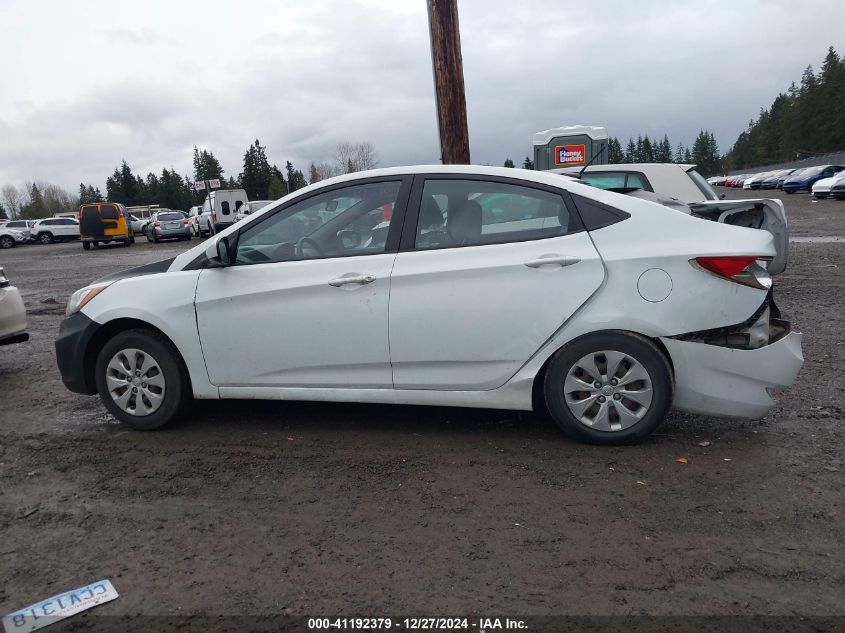 VIN KMHCT4AE6GU002971 2016 Hyundai Accent, SE no.14