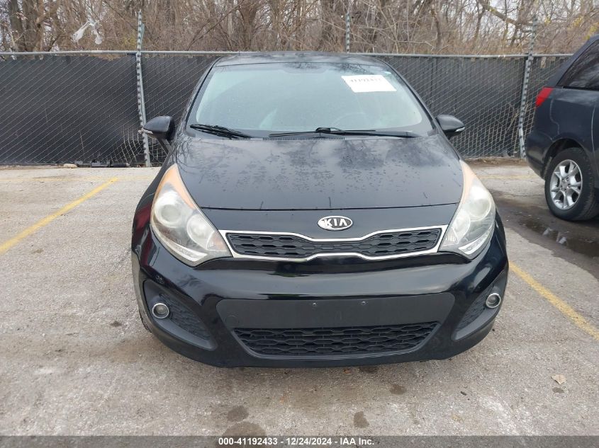 2012 Kia Rio Sx VIN: KNADN5A32C6022850 Lot: 41192433