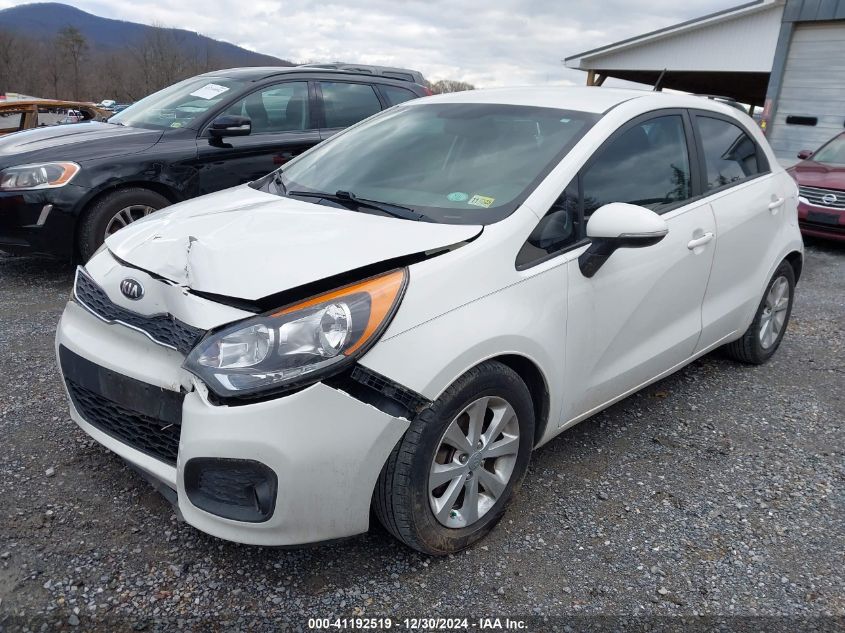 2013 Kia Rio Ex VIN: KNADN5A39D6214252 Lot: 41192519