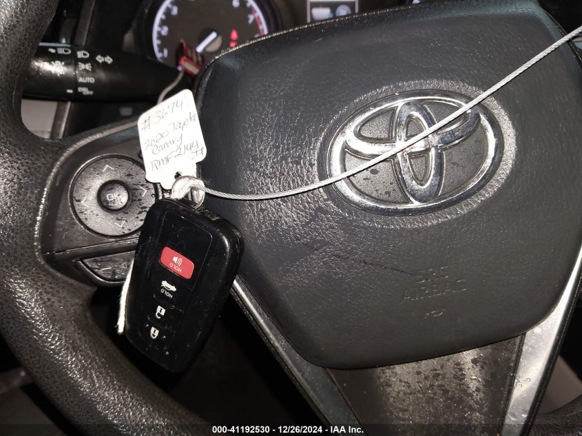 2020 TOYOTA CAMRY VIN: 4T1L11AK0LU959780