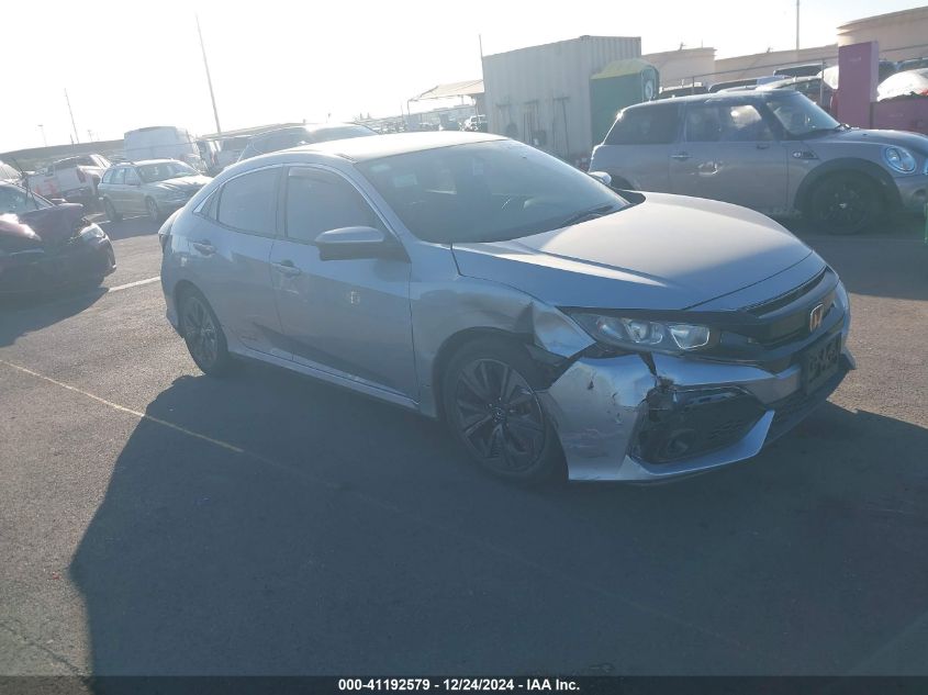 VIN SHHFK7H5XHU221856 2017 Honda Civic, EX no.1