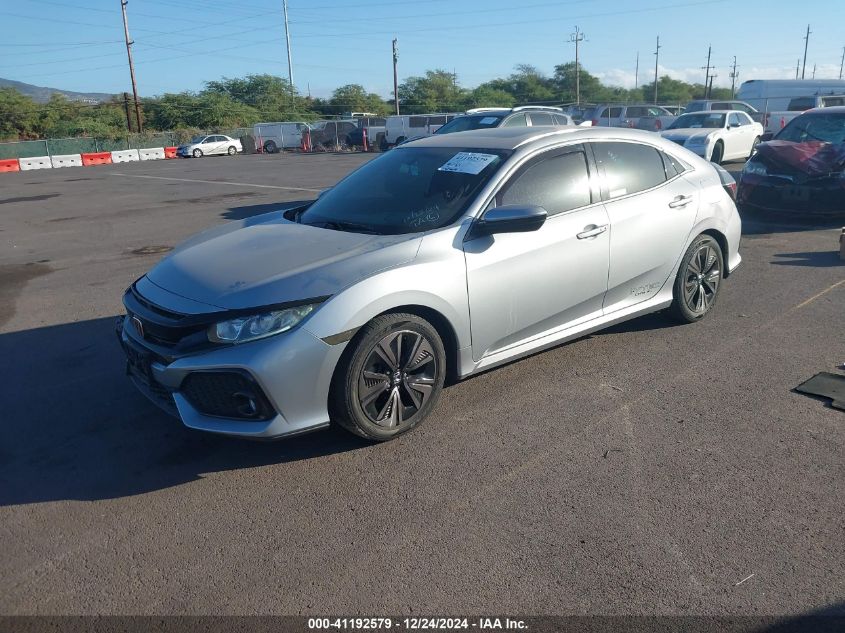 VIN SHHFK7H5XHU221856 2017 Honda Civic, EX no.2