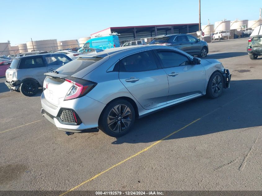 VIN SHHFK7H5XHU221856 2017 Honda Civic, EX no.4