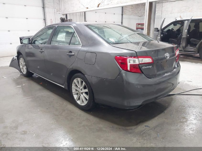 VIN 4T1BF1FK1EU387496 2014 Toyota Camry, LE no.3