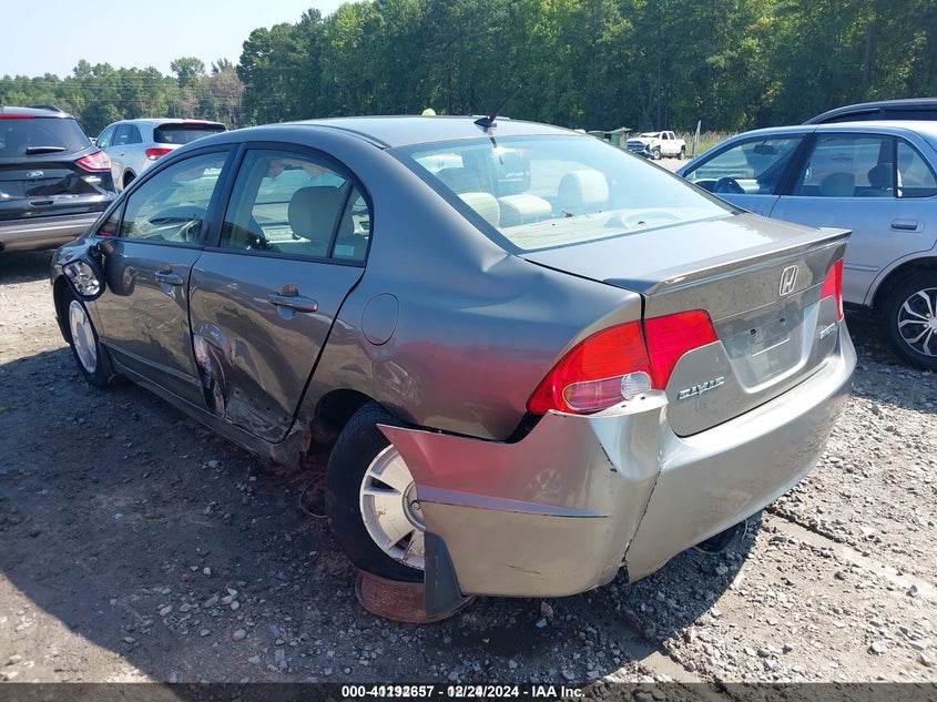 2008 HONDA CIVIC HYBRID VIN: JHMFA36208S022211