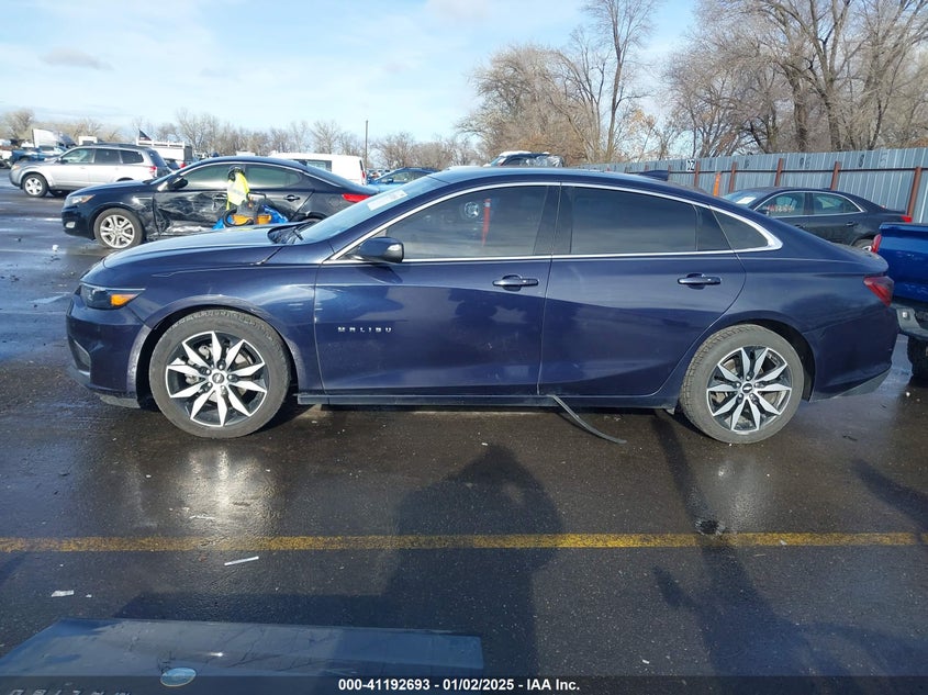 2016 CHEVROLET MALIBU VIN: 1G1ZF5SX6GF340217