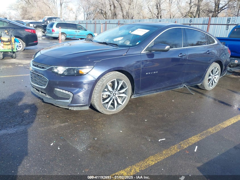 2016 CHEVROLET MALIBU VIN: 1G1ZF5SX6GF340217