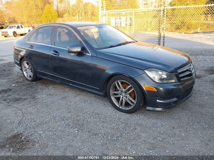 VIN WDDGF4HB2EG199230 2014 MERCEDES-BENZ C 250 no.1