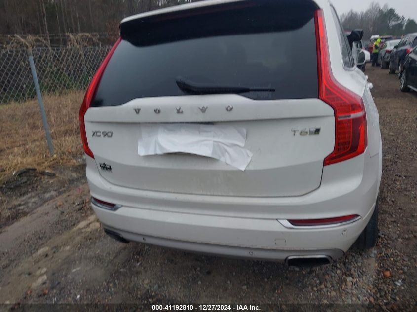 VIN YV4A22PL0G1015271 2016 Volvo XC90, T6 no.15