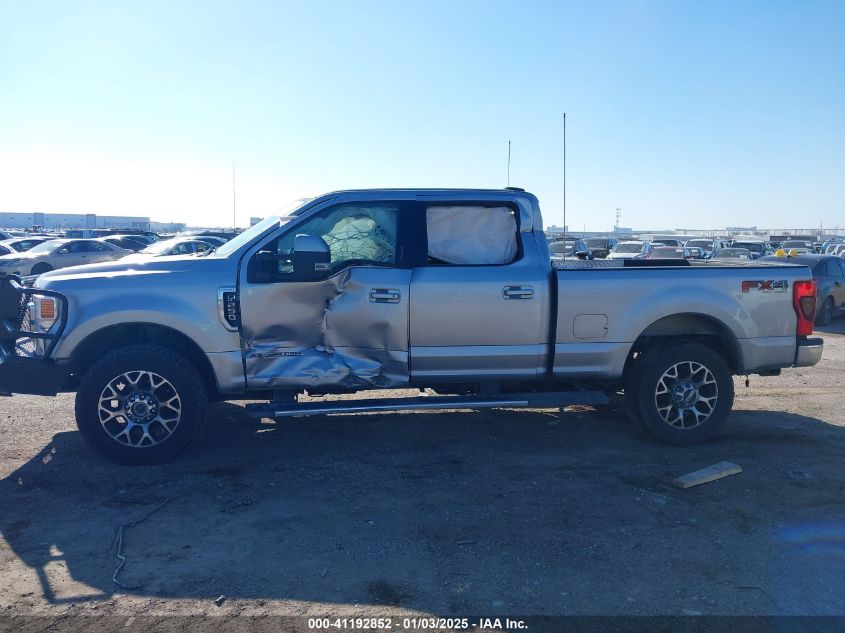 2021 Ford F-250 Lariat VIN: 1FT8W2BT1MEC60338 Lot: 41192852