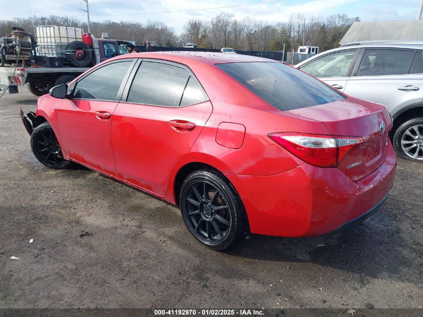 VIN 2T1BURHE0GC525884 2016 Toyota Corolla, LE no.3