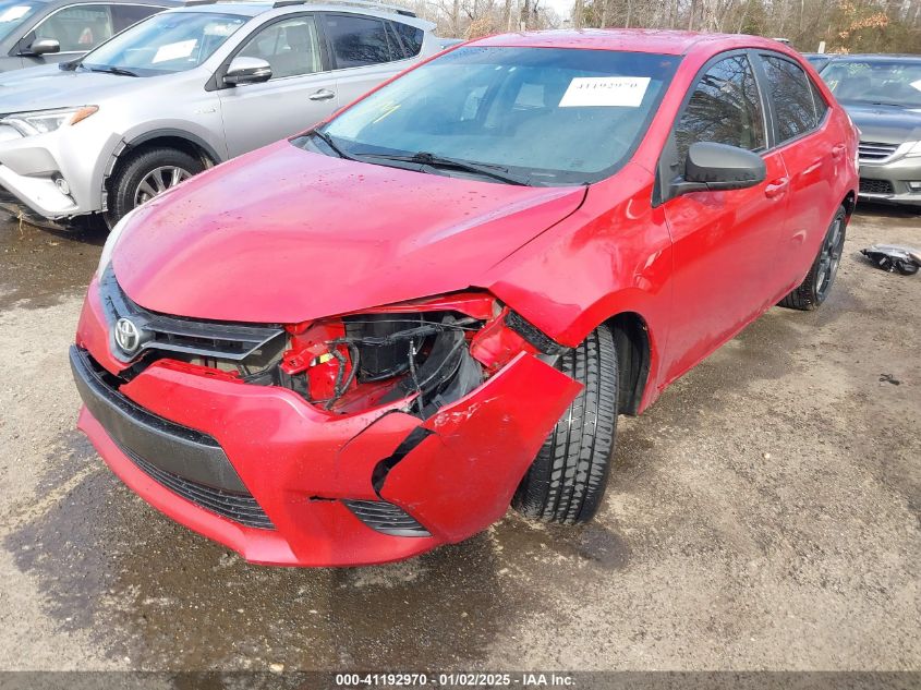 VIN 2T1BURHE0GC525884 2016 Toyota Corolla, LE no.6